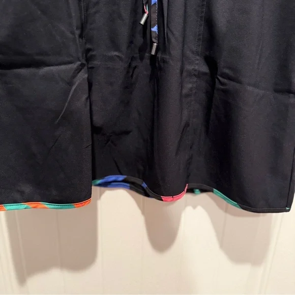 Black Active Dress with Multicolor Accents - Picture 6 of 8